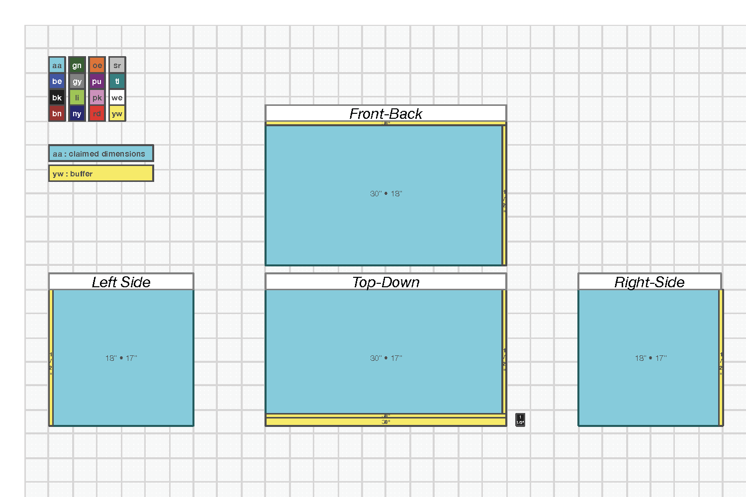 Base Tool Box dimensions